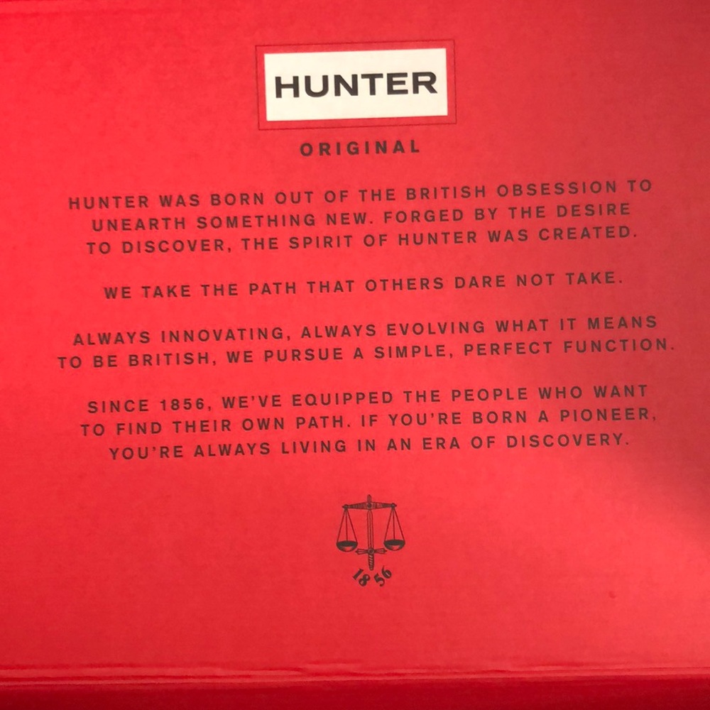 Hunter black Matte original tall boots - Picture 4 of 6